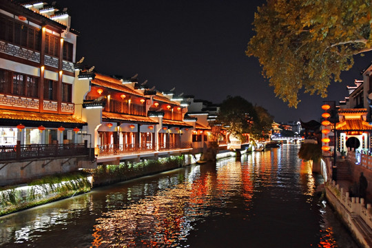 秦淮河夜景