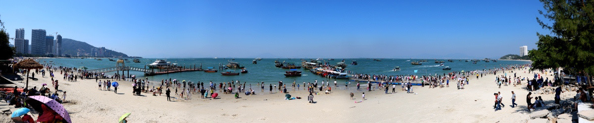 巽寮湾海景全景