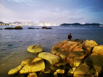 珠海海滨夜景