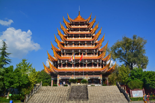 遂宁风光灵泉寺