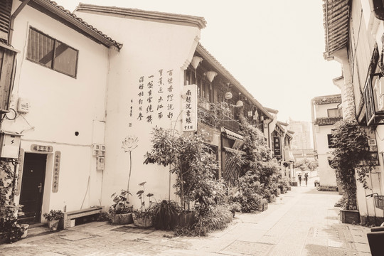杭州老建筑街景