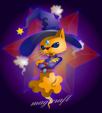 魔法貓