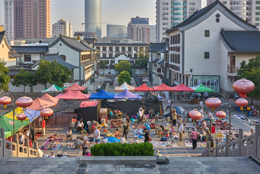 徐州户部山古玩市场