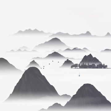 寫意山水