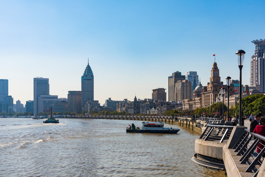 上海外滩全景