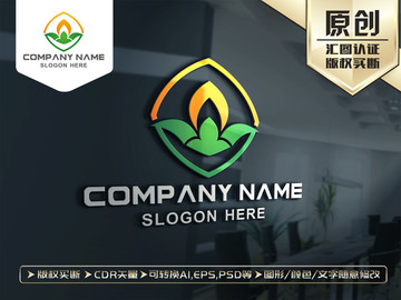 農(nóng)業(yè)農(nóng)場(chǎng)健康LOGO