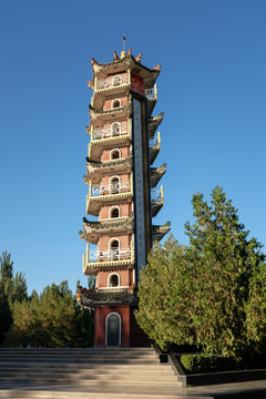 西路军安西纪念塔