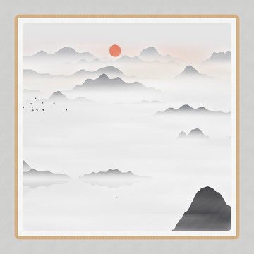 裝飾水墨畫