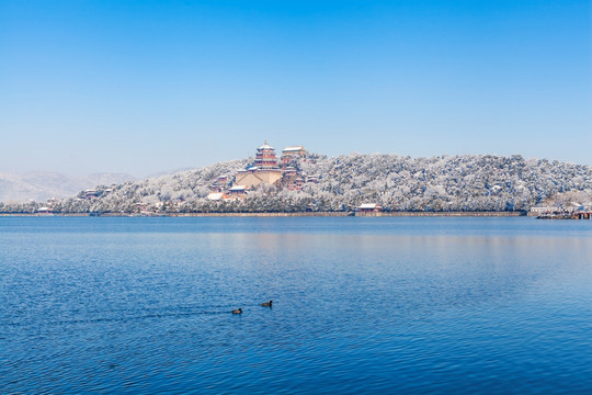 雪后北京颐和园