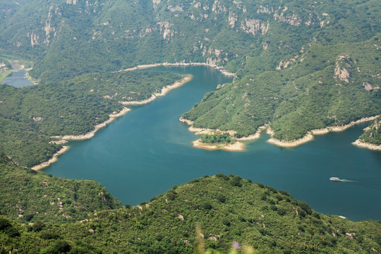 青龙峡绿水青山