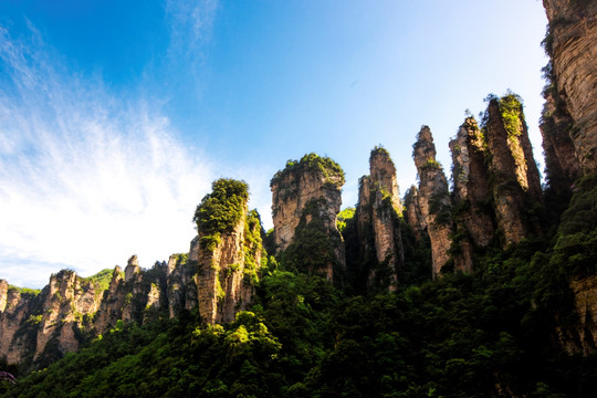 张家界山峰