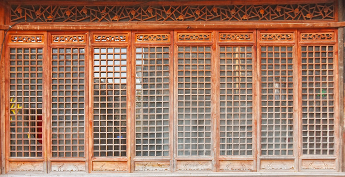中式仿古门窗