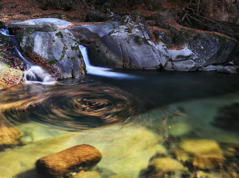 光雾山黑熊沟