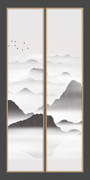 中國意境水墨