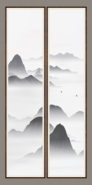 家居水墨畫