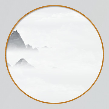 山水水墨畫