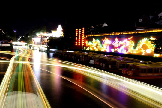 秦淮河夜景