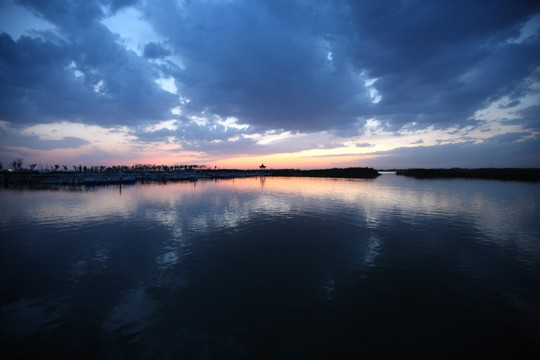 衡水湖风景