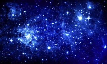 藍(lán)色星空?qǐng)D