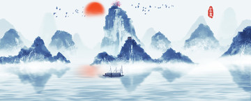 桂林山水畫