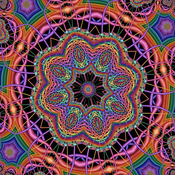 圓形印花花紋