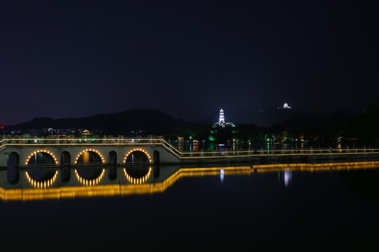 惠州西湖夜景