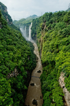 马岭河峡谷