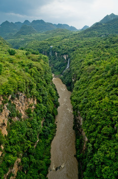 马岭河峡谷