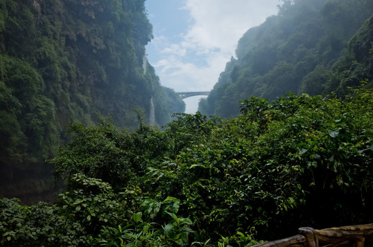 马岭河峡谷