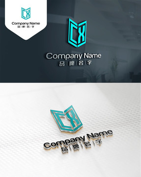 CXLOGO设计CX标志