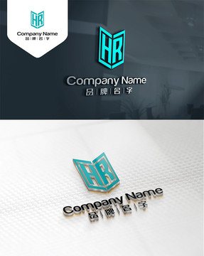 HRLOGO设计HR标志