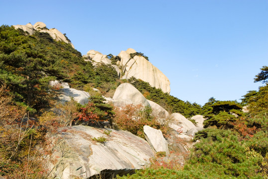 天柱山风景