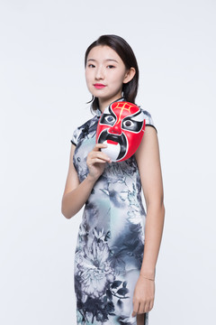 戲劇臉譜高清藝術(shù)攝影圖