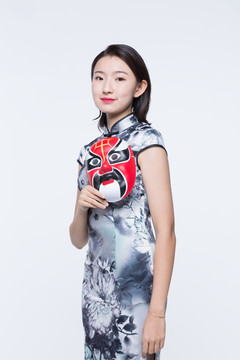 戲劇臉譜高清藝術(shù)攝影圖