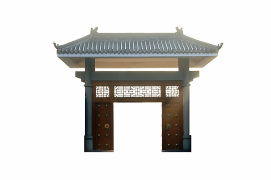 新中式庭院門