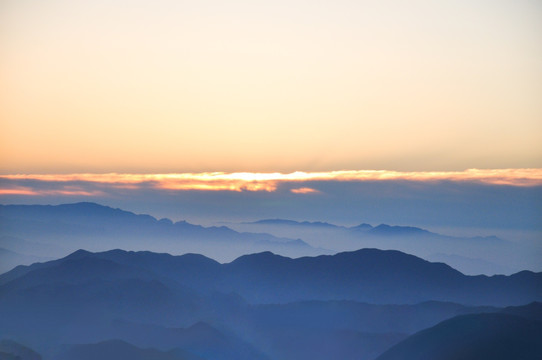 黄山日出