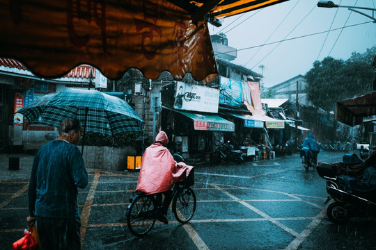 下雨天