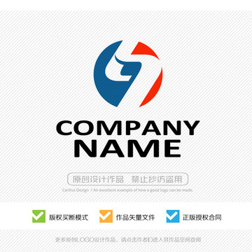 lh字母LOGO