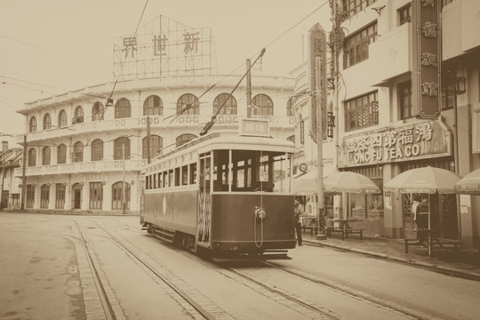 上海民国建筑街景