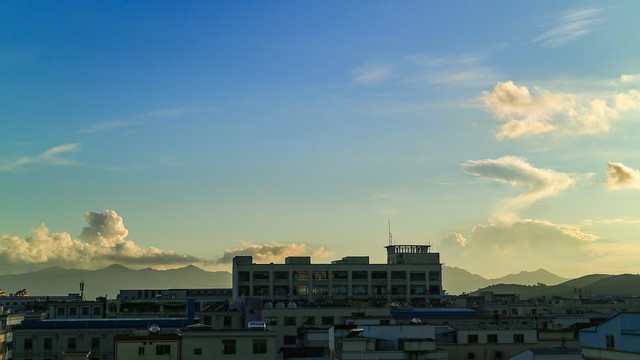 夕阳黄昏