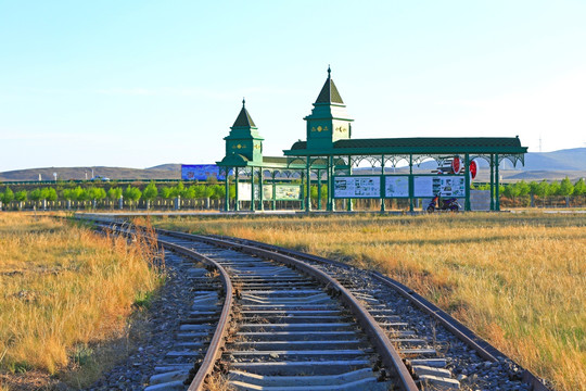 扎赉诺尔蒸汽机车旅游文化园