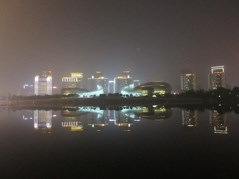 河南艺术中心夜景