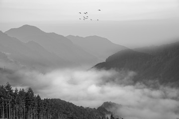 水墨山水畫