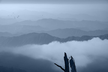水墨山水畫