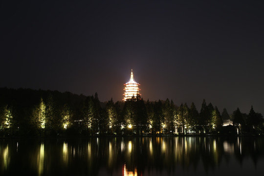 西湖夜景