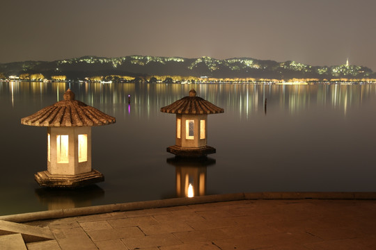 西湖夜景