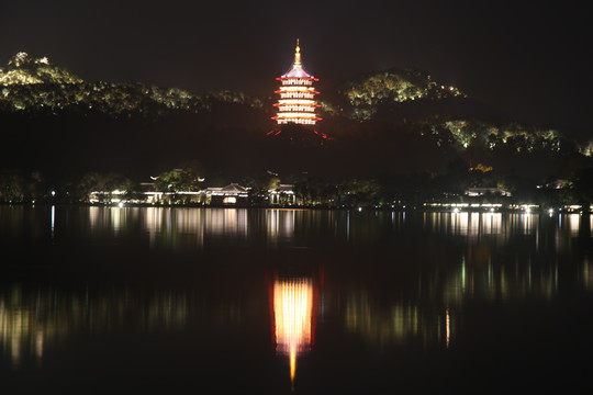 西湖夜景