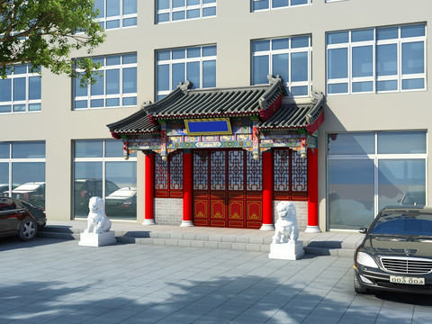 中式門頭
