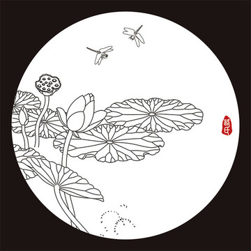 蓮花蜻蜓