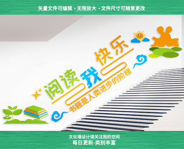 學校樓梯文化墻